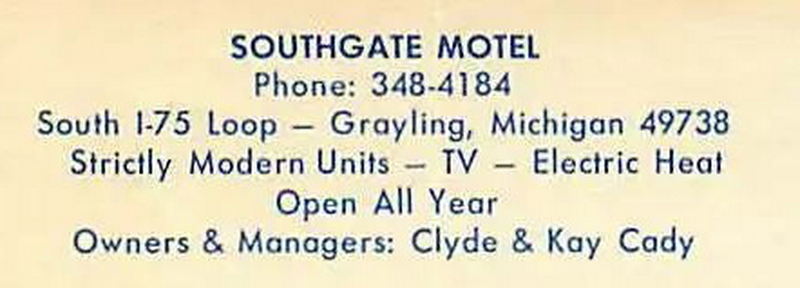 Southgate Motel - Vintage Postcard (newer photo)